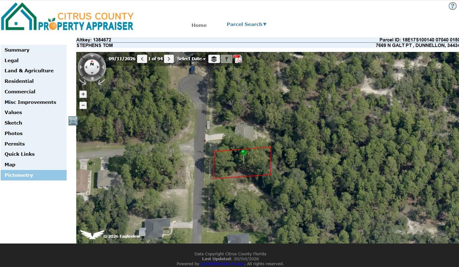 7669 N GALT POINT, Citrus Springs, FL 34434
