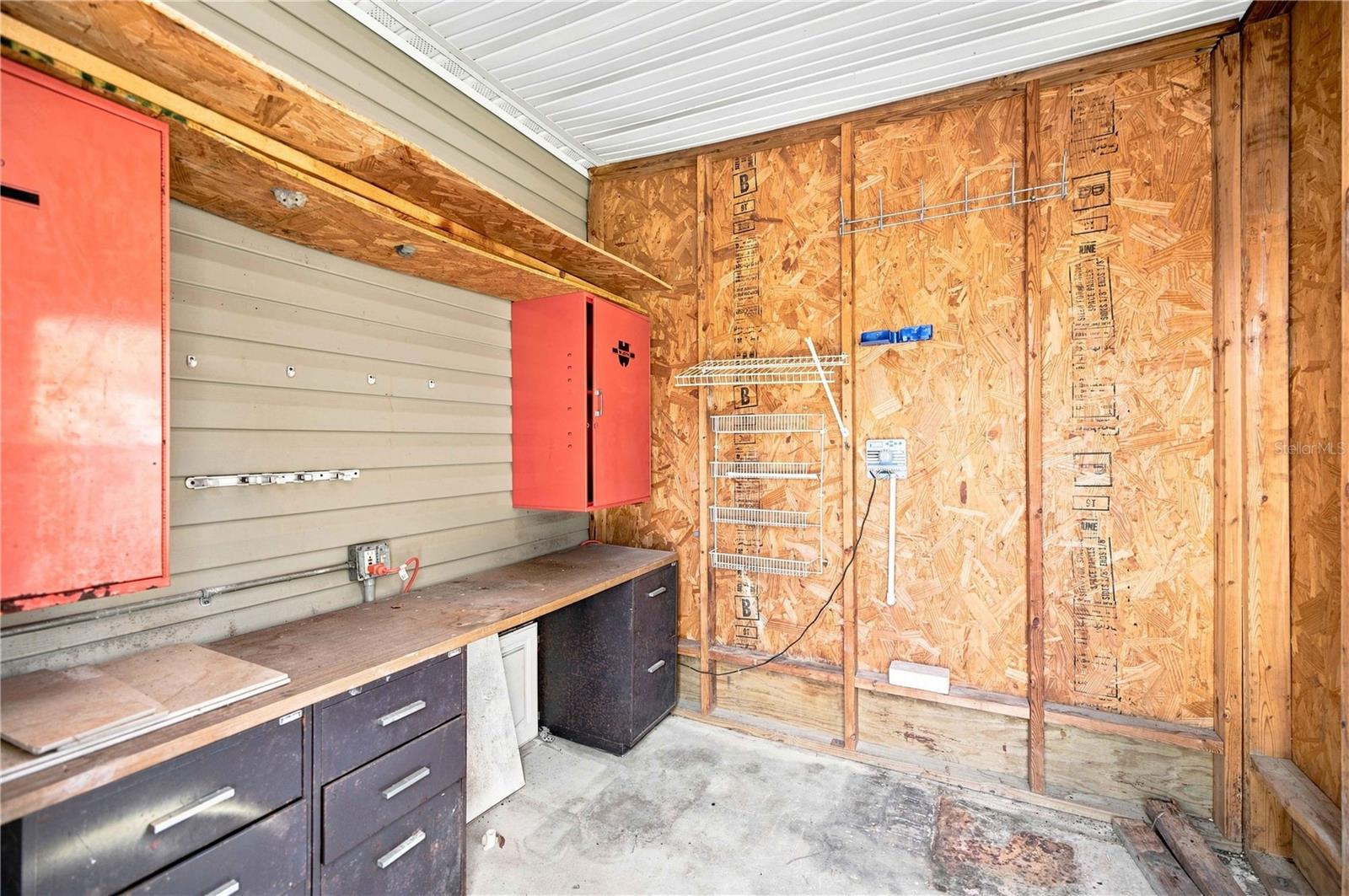 enclosed storage