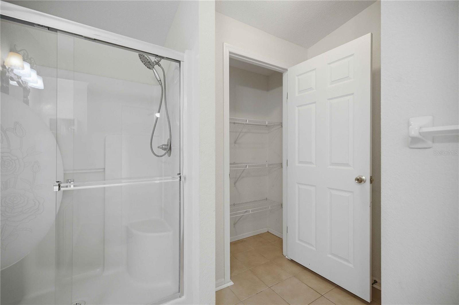 New shower faucet