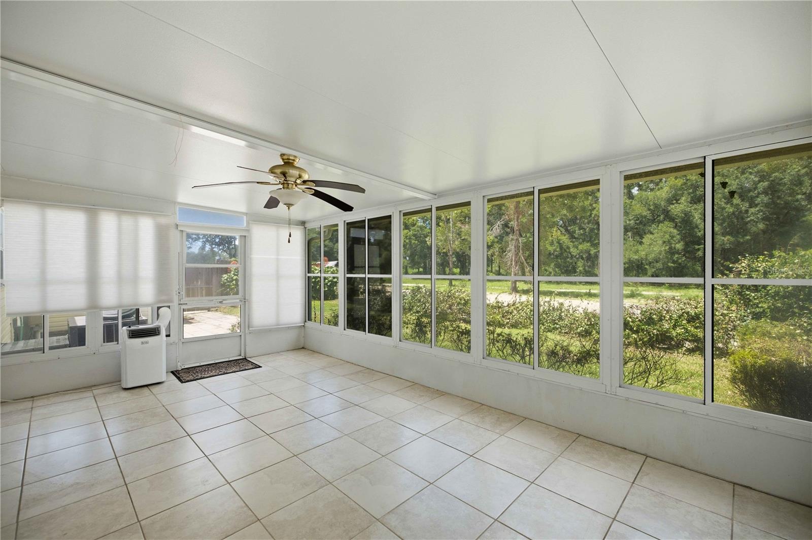 climate controlled Florida Room