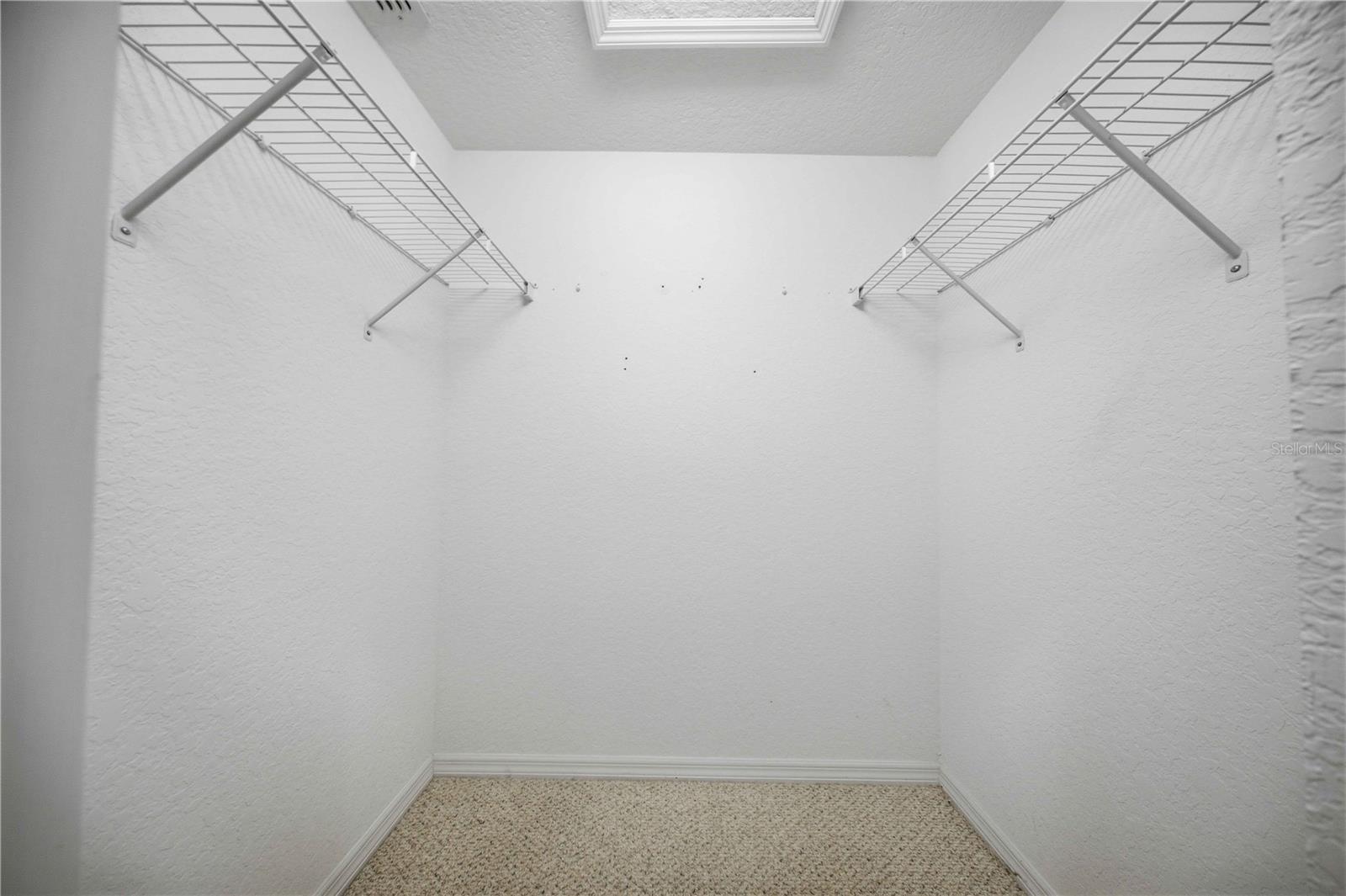 Primary Walk-In Closet