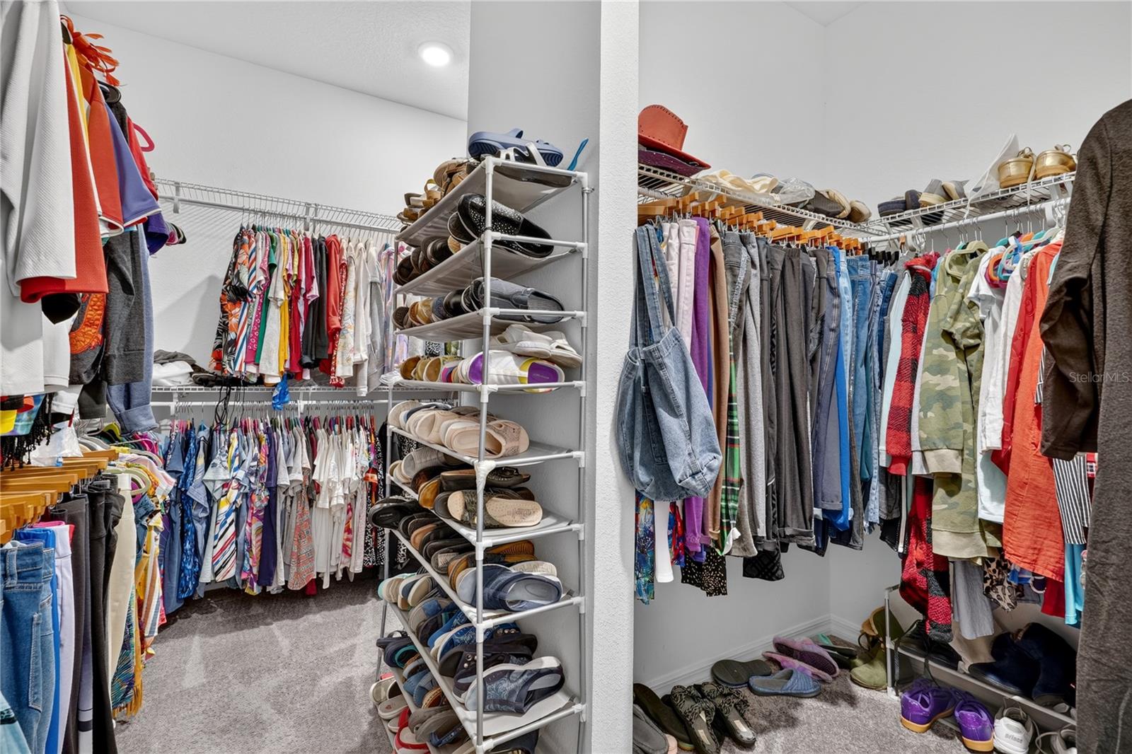 Primary Large Walkin Closet