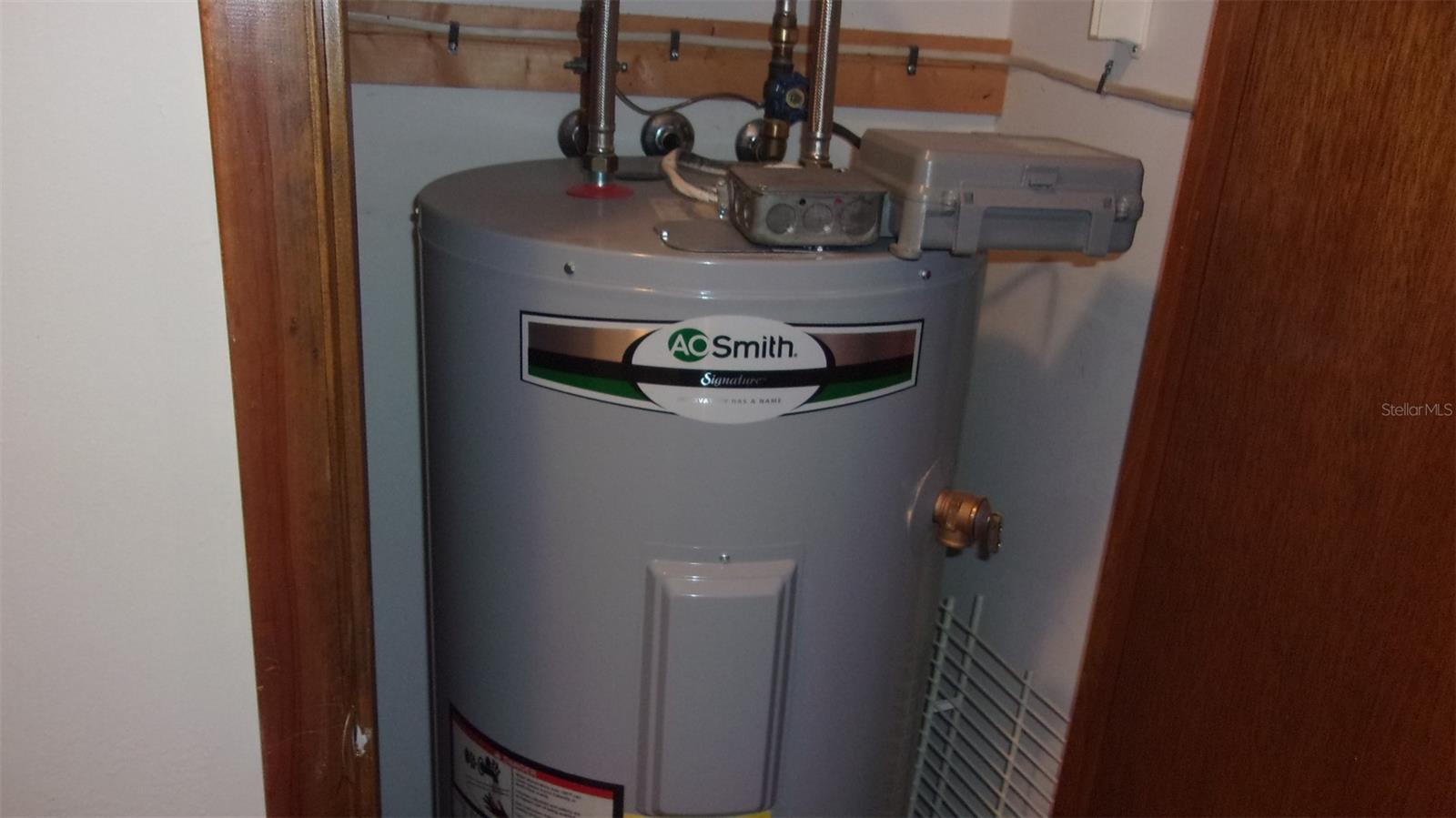 New Hot Water Tank