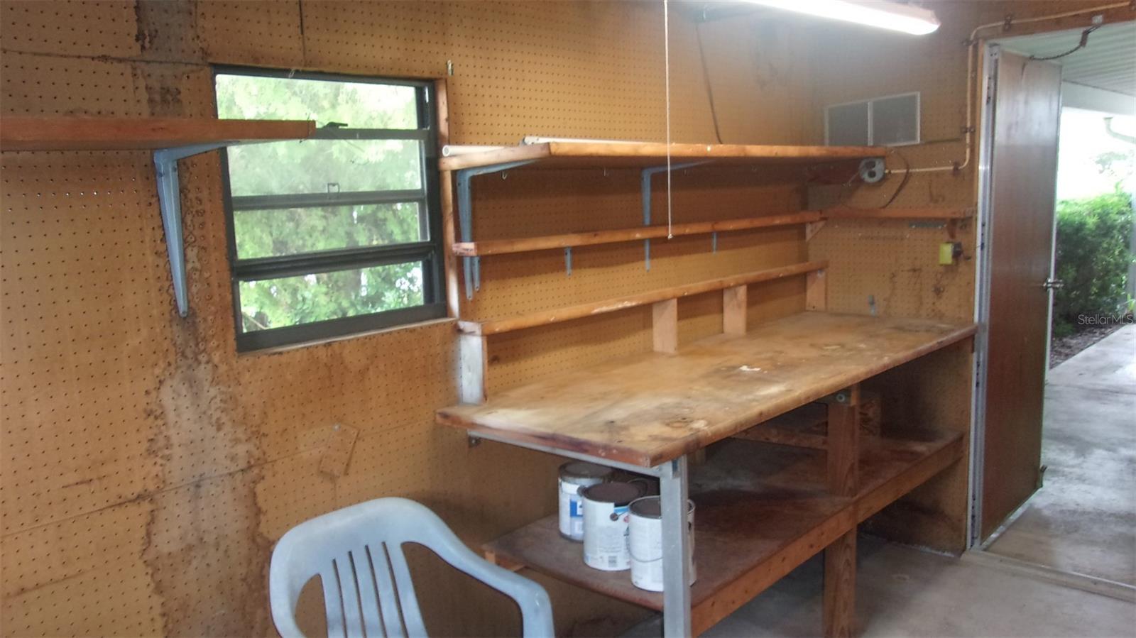 Laundry-Workshop-Storage Room View 1