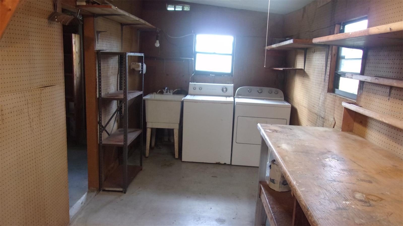 Laundry-Workshop-Storage Room View 2