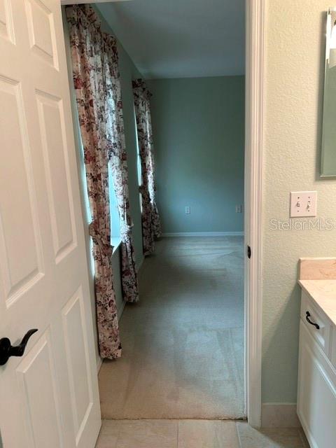 View from Bath into Bedroom