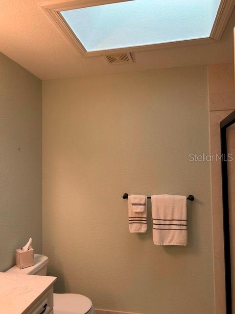Skylight in Bathroom