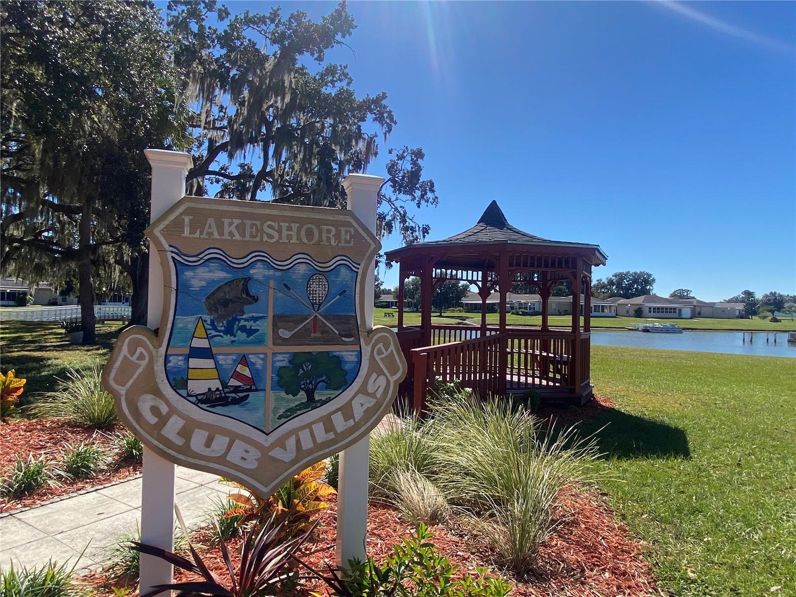 Enjoy the gazebo and the walking trails