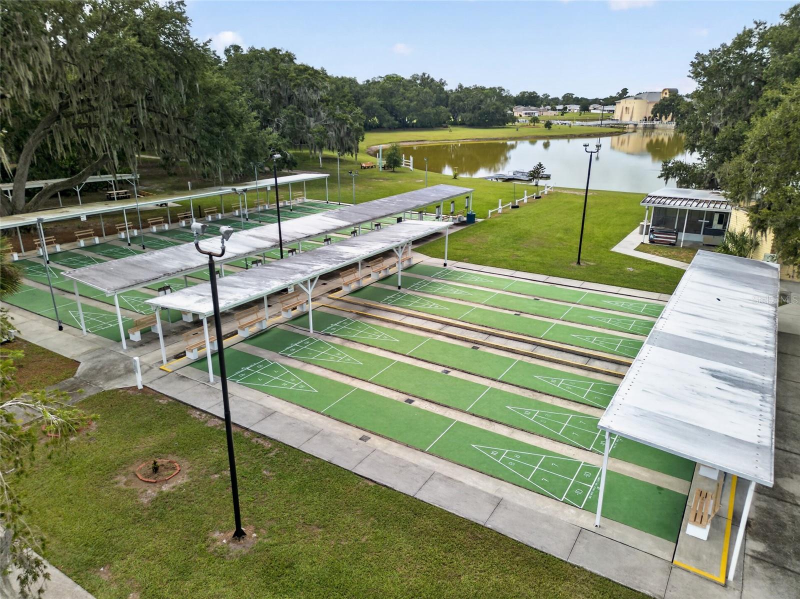 Shuffleboard Courts