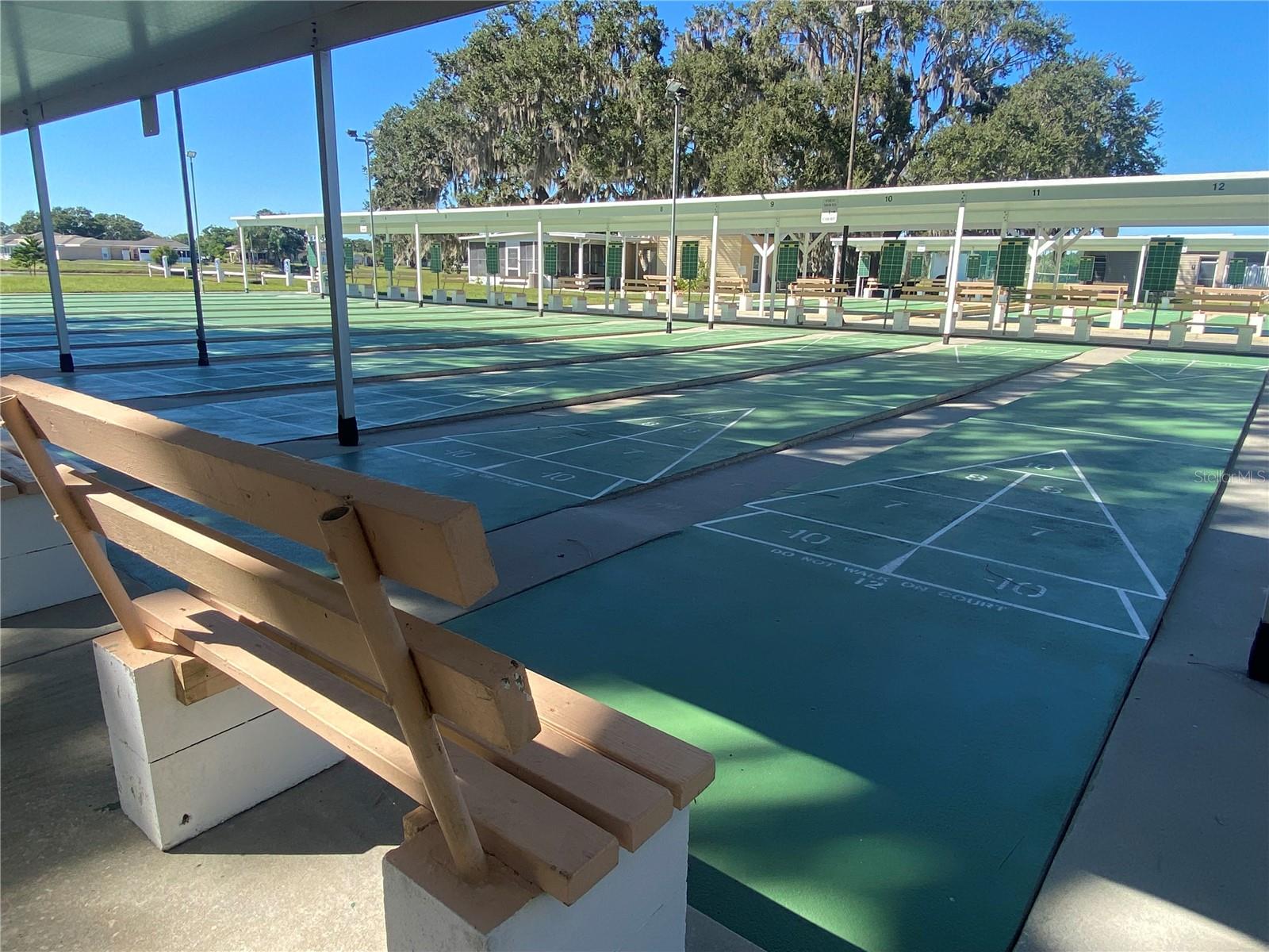 Shuffleboard Courts