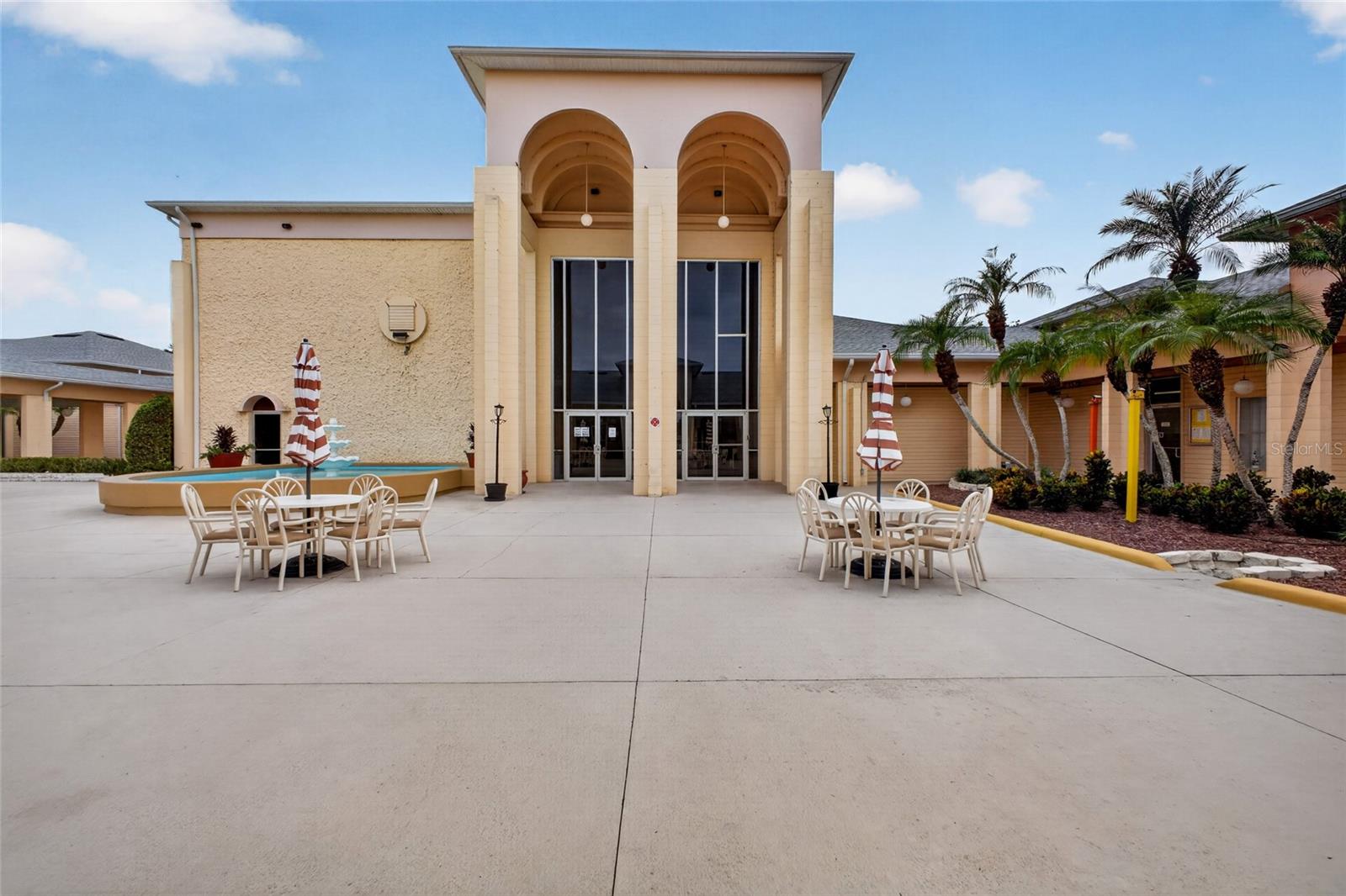 The clubhouse is here at Town Center
