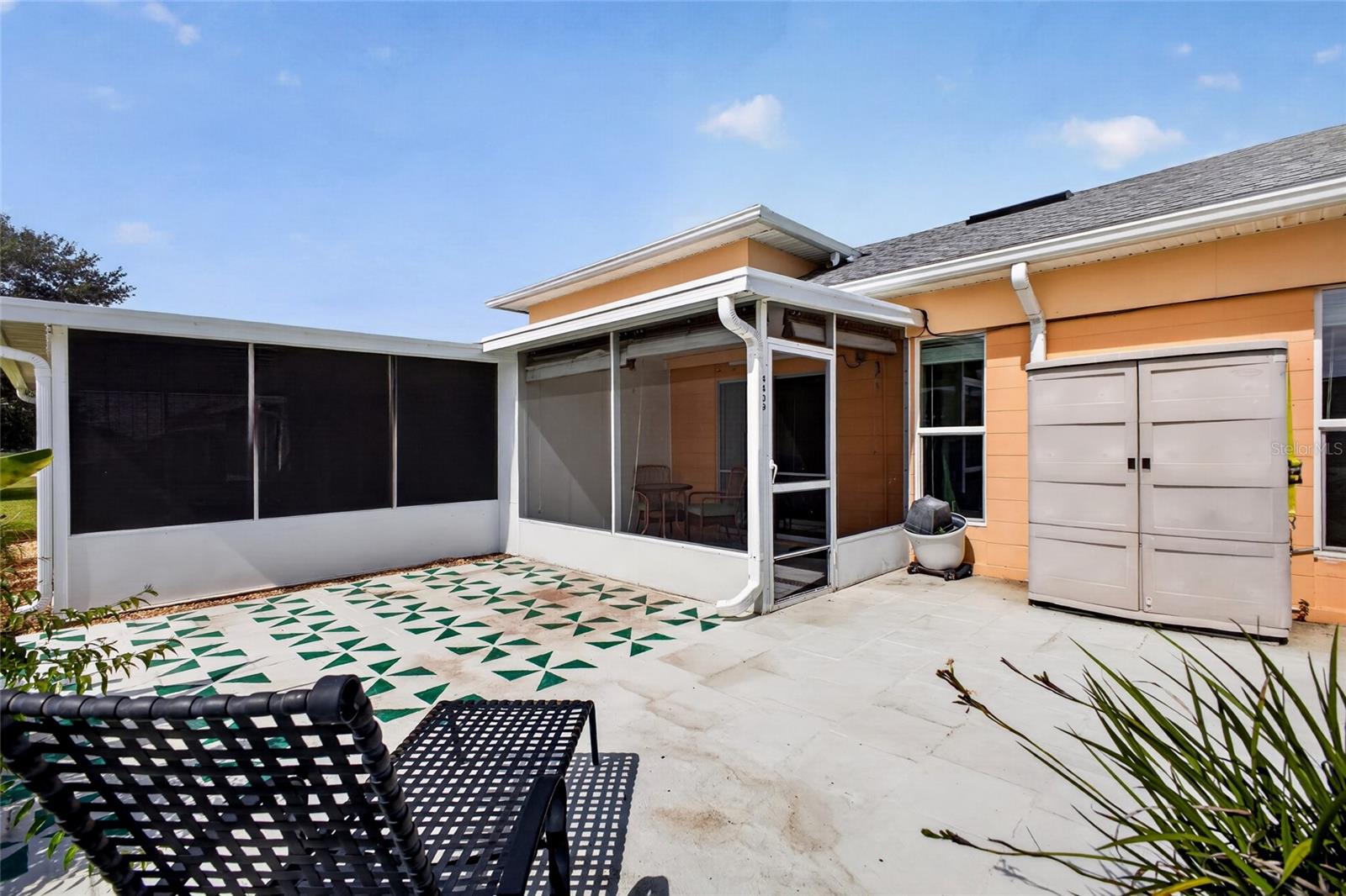 Back patio