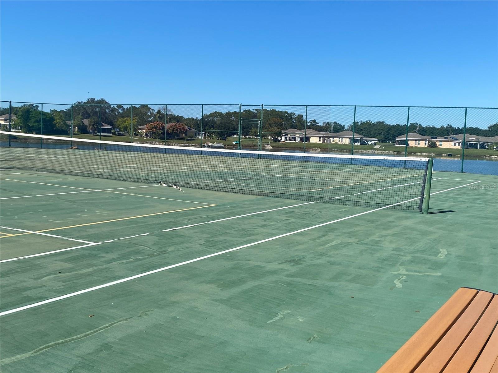 Tennis courts