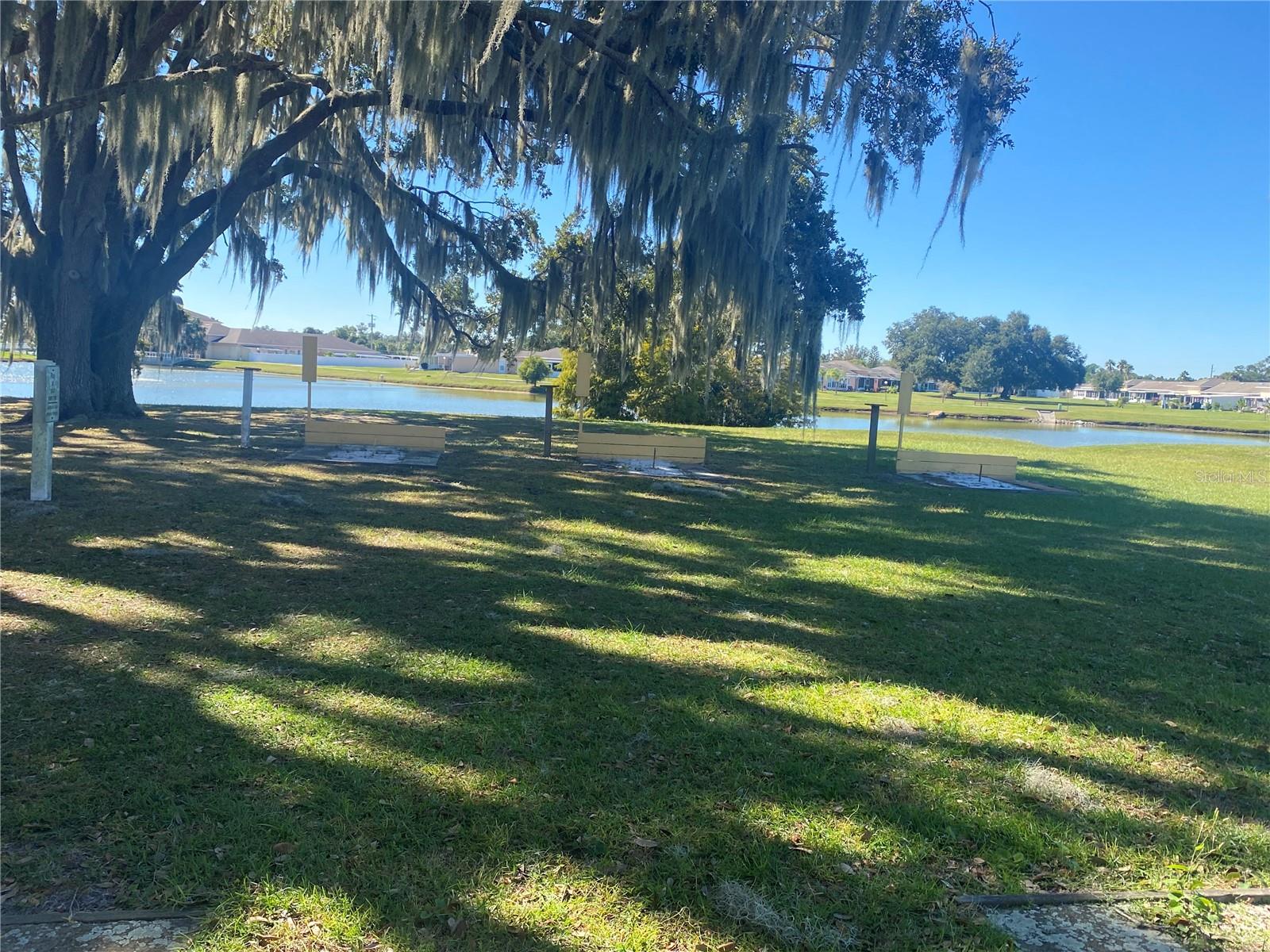Horseshoe pits.