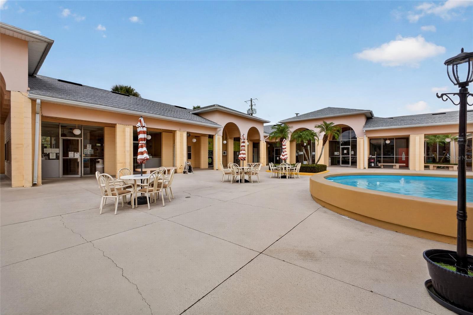 Town Center courtyard