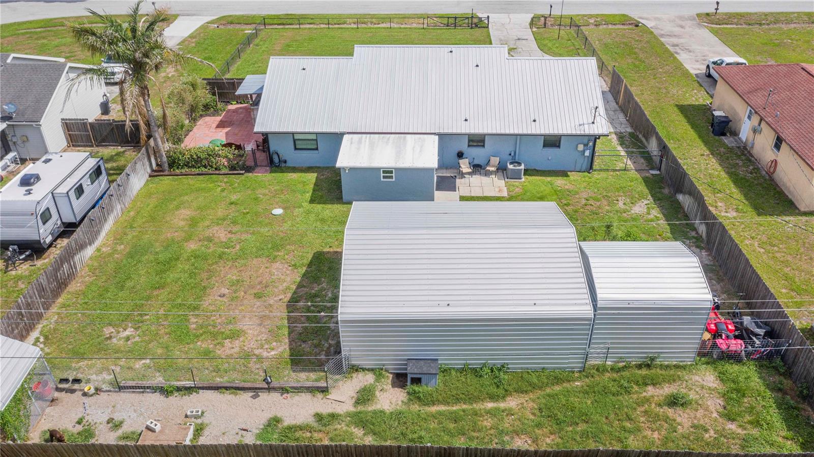 Aerial Backyard