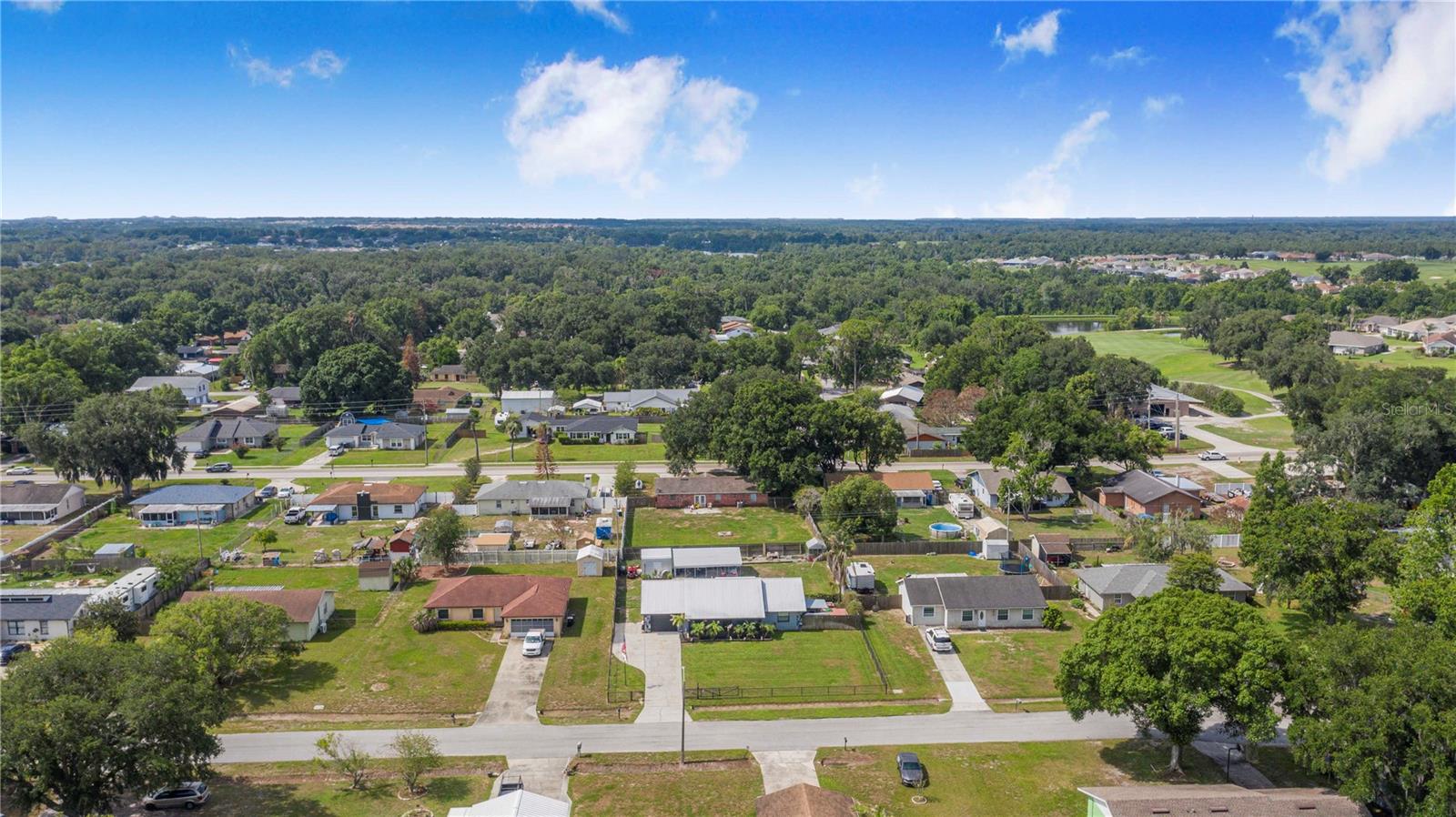 Front Aerial Neighborhood