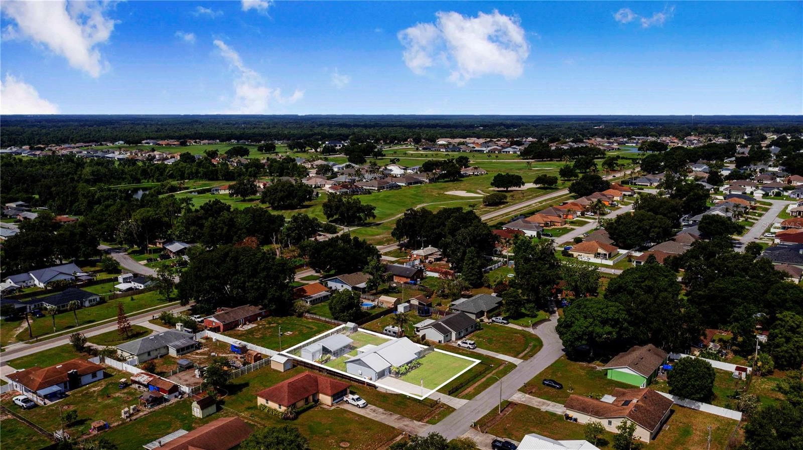 Aerial Property Outline