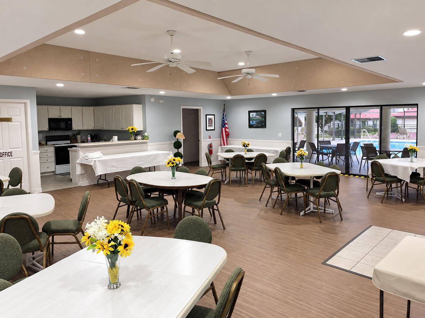 Clubhouse event room