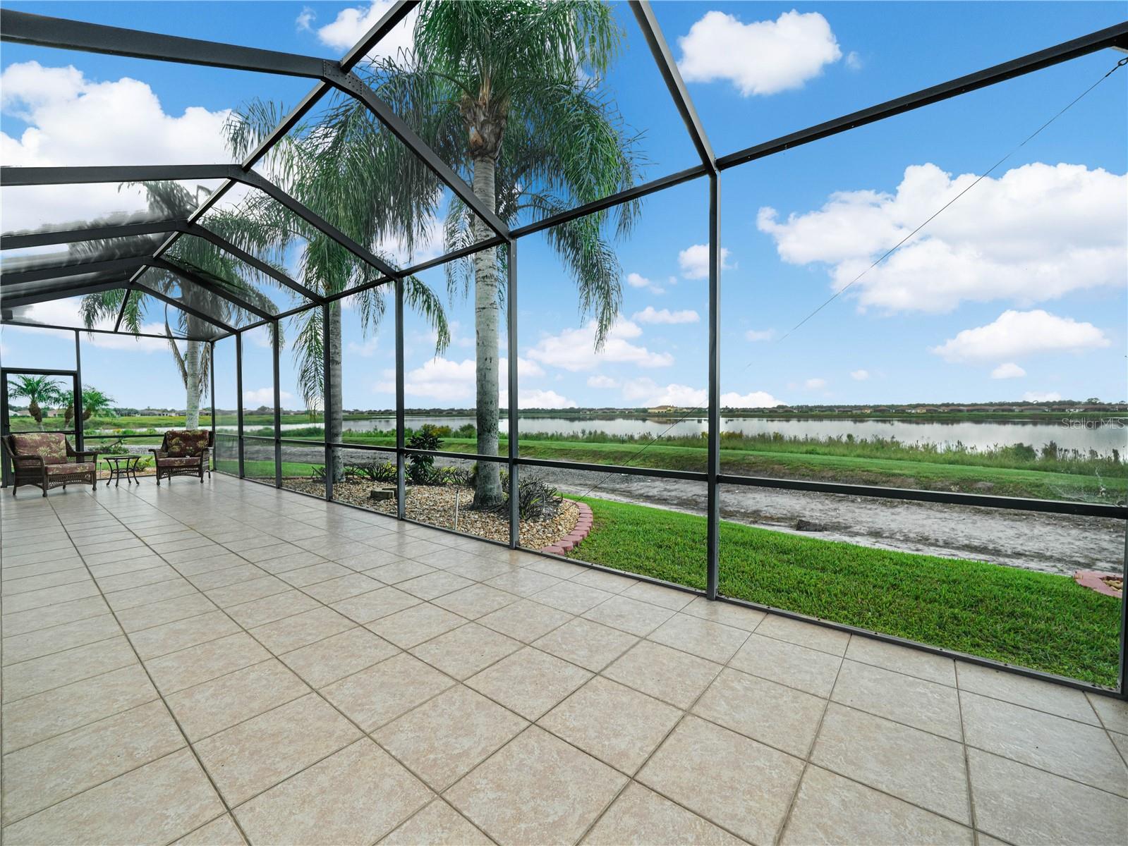 Tiled Birdcage Overlooking the Lake Tiled Birdcage Overlooking the Lake