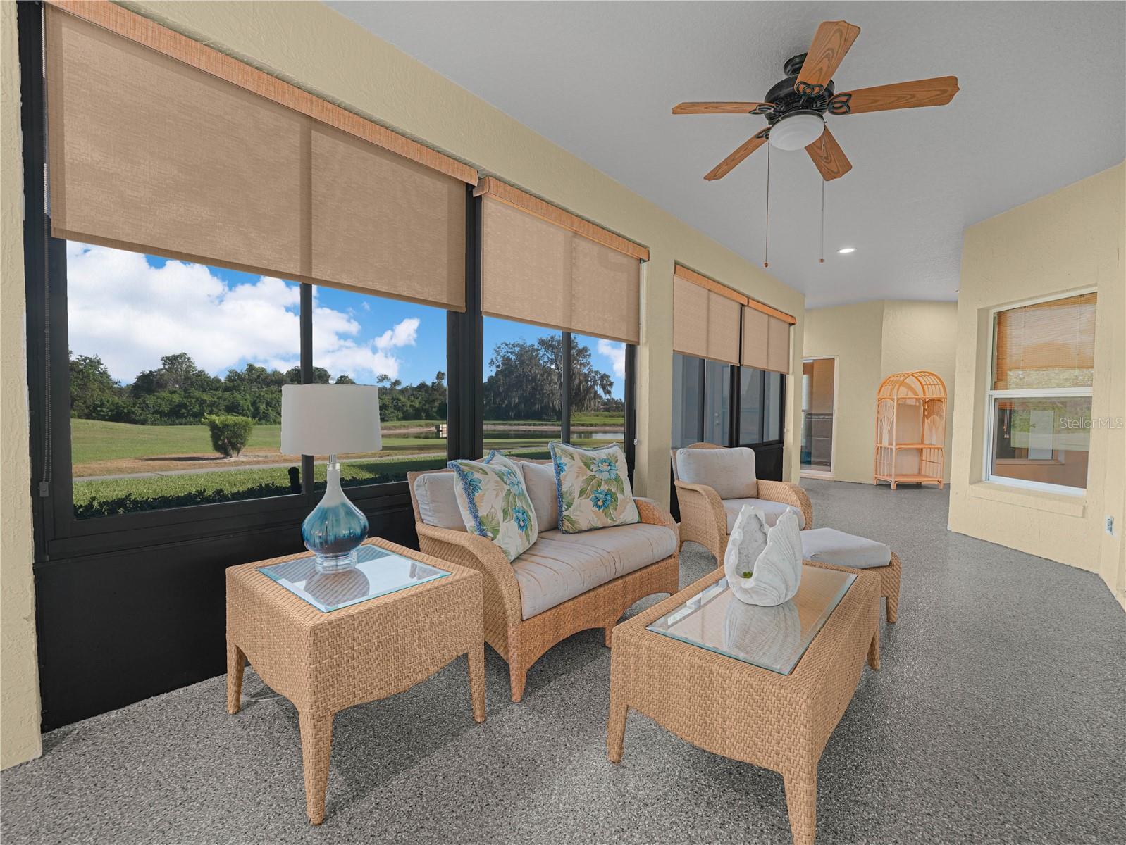 Florida Room with Acrylic windows