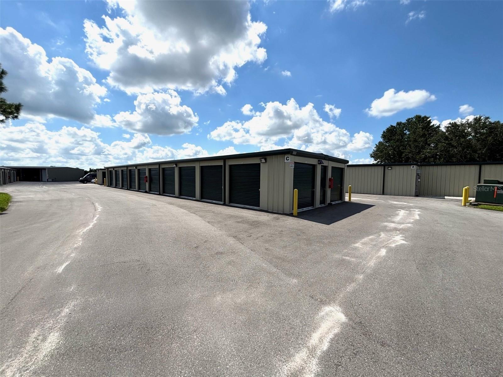 Storage on-site at Lake Ashton