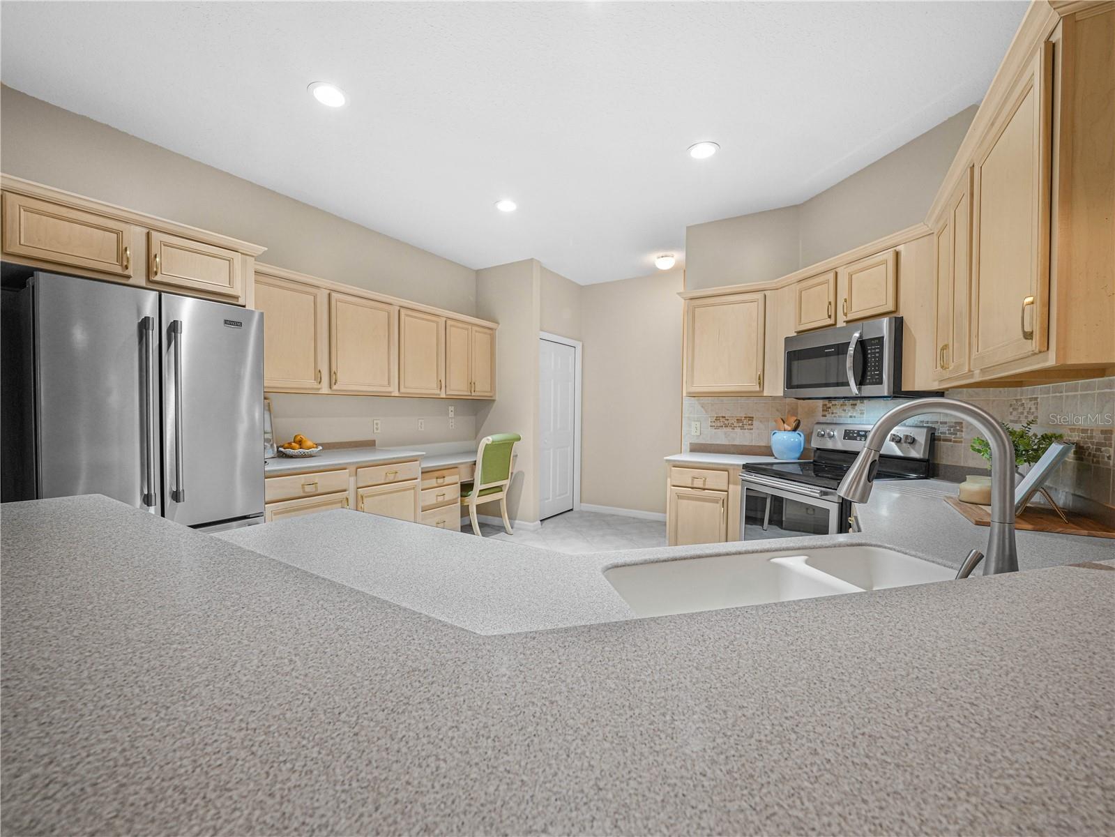 Kitchen with Stainless Steel Appliances (2021)