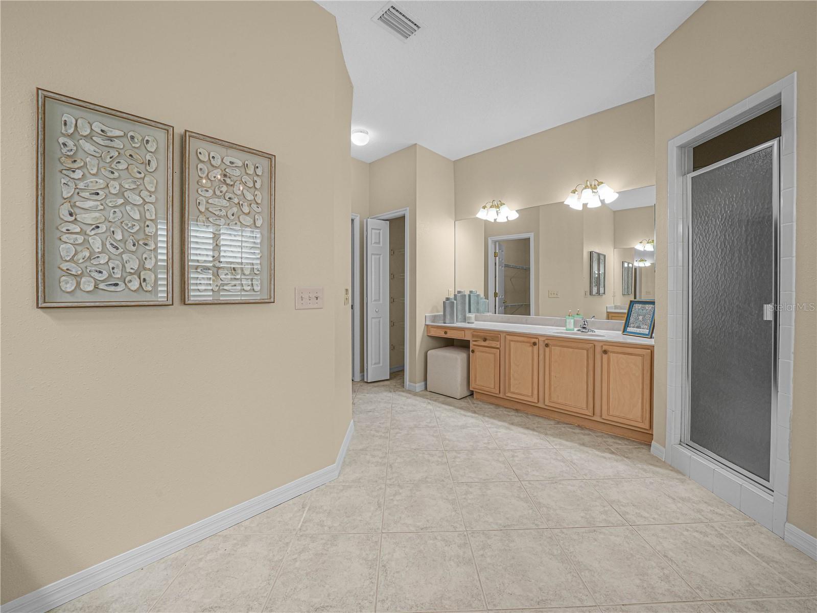 Primary Bath Area