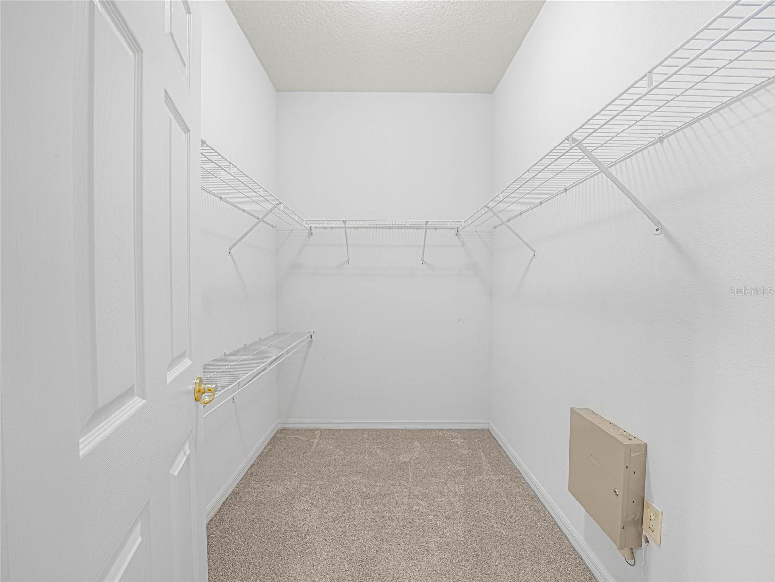 His and Her Walk in Closet in Primary Suite