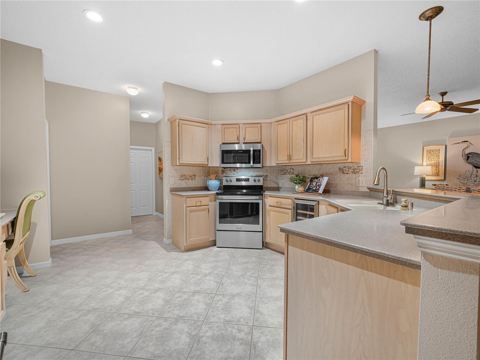 Tile Flooring in the Kitchen