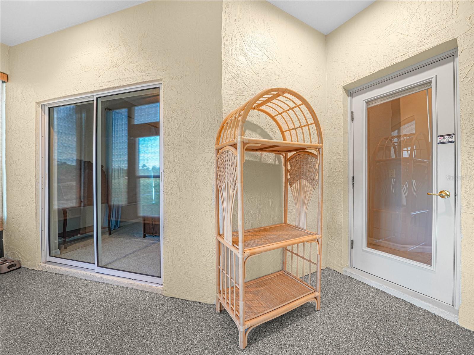 Florida Room. Access from Guest Hallway