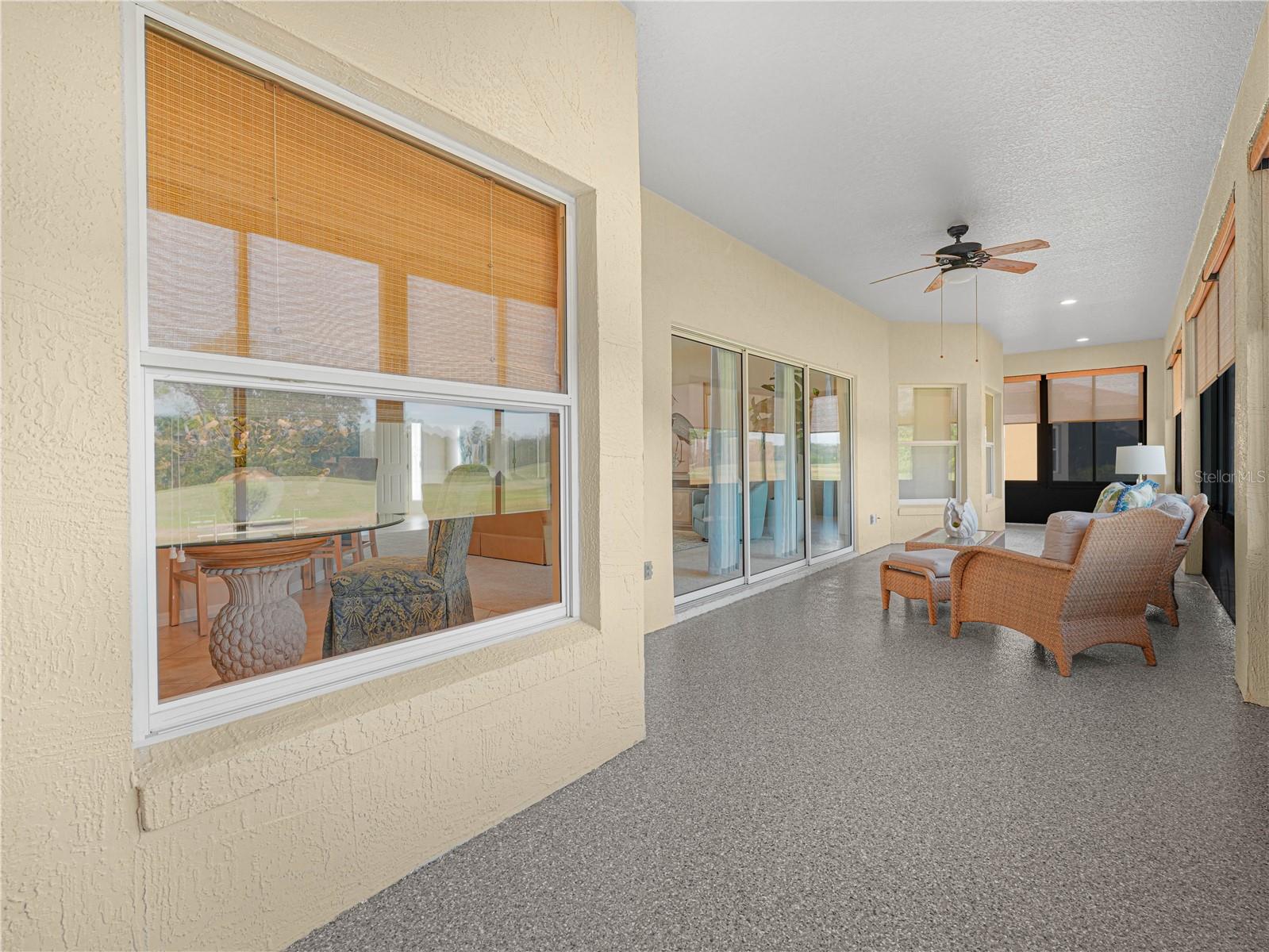 Epoxy Flooring in Florida Room