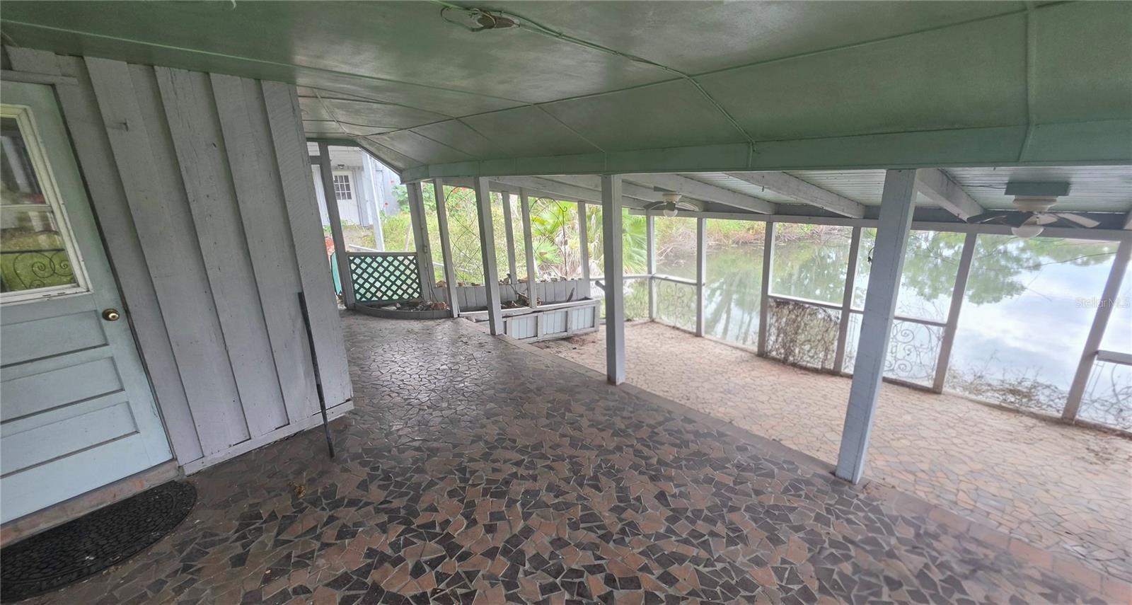 Screened porch