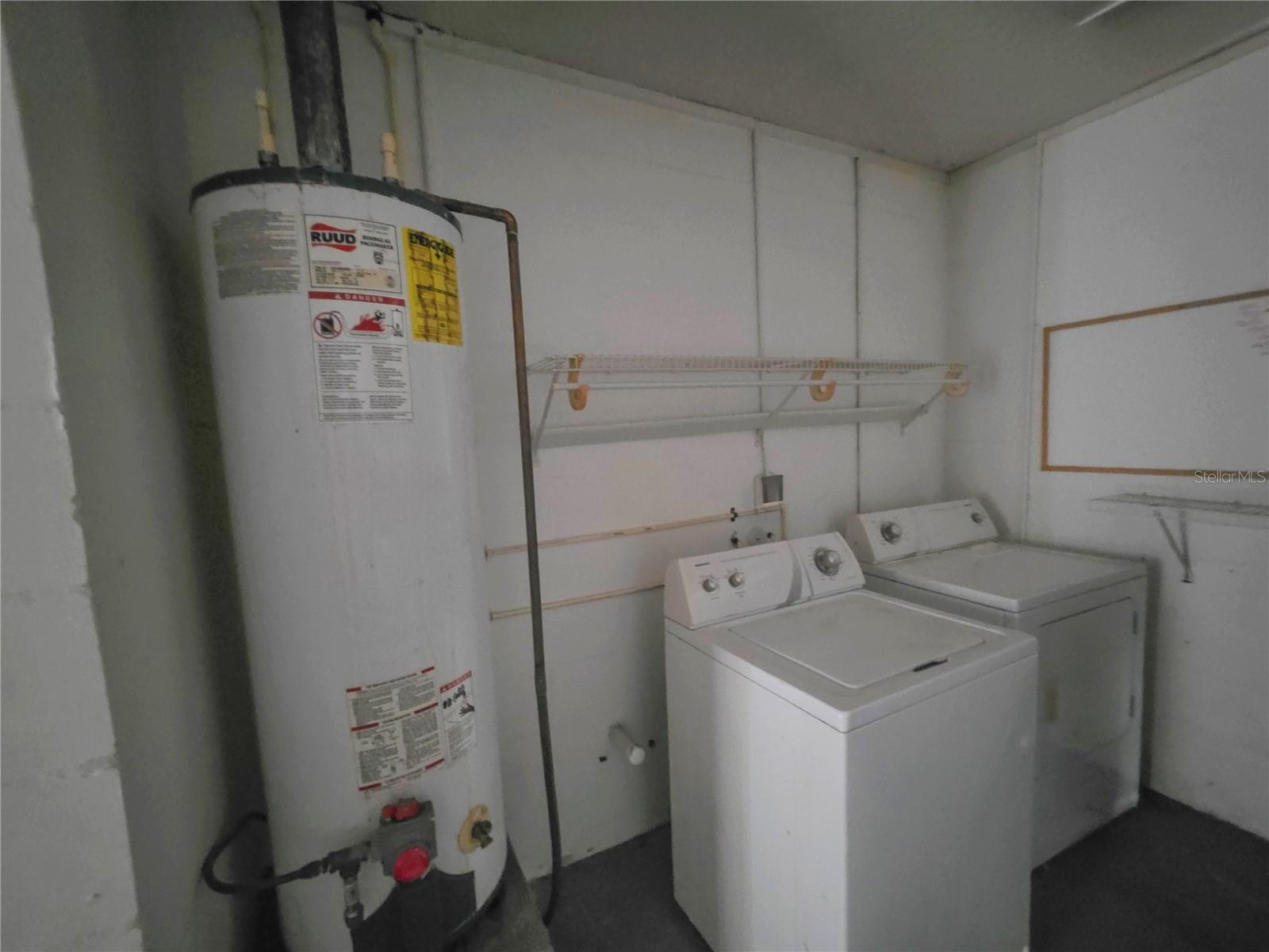 Laundry area