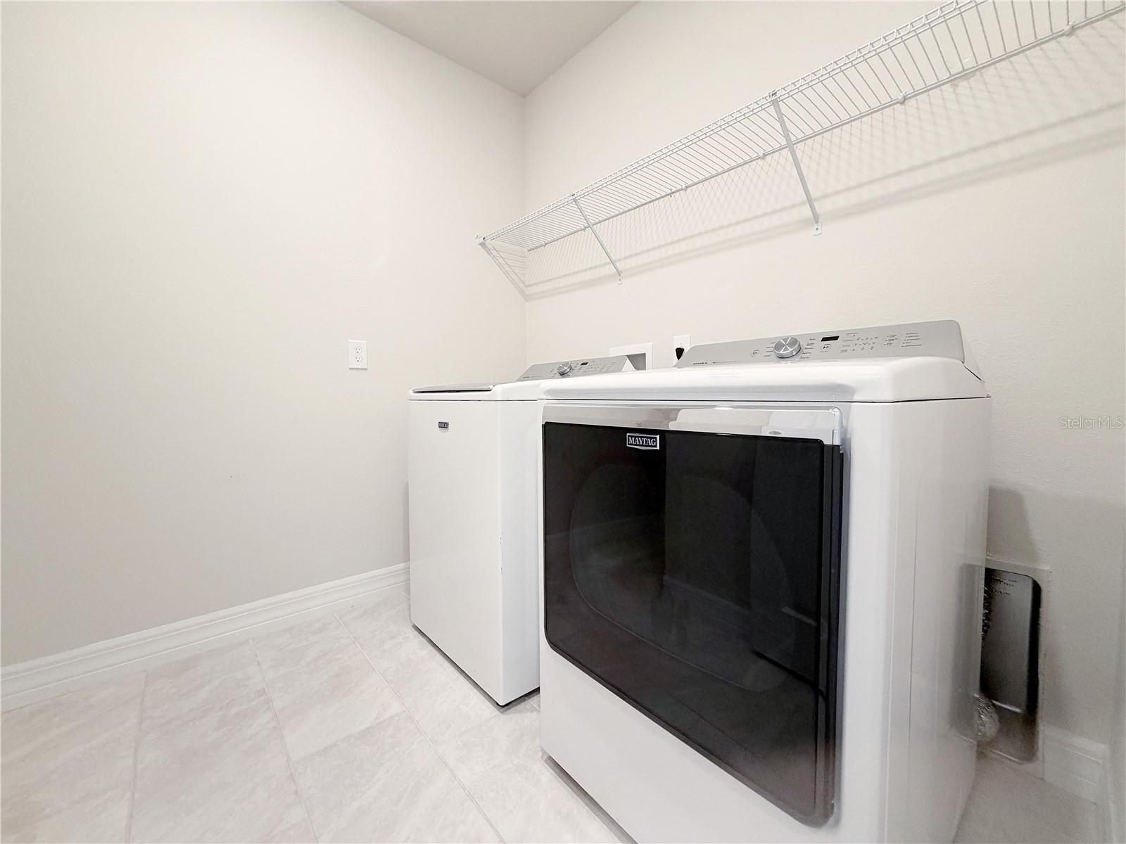 Washer and dryer are included