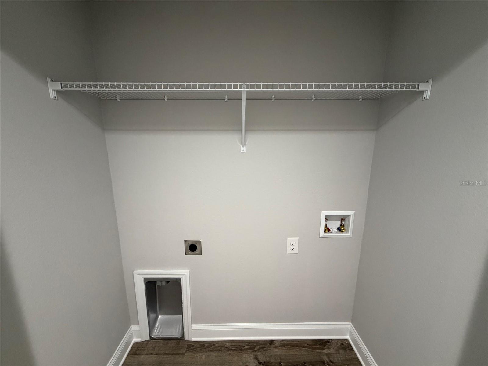Laundry closet