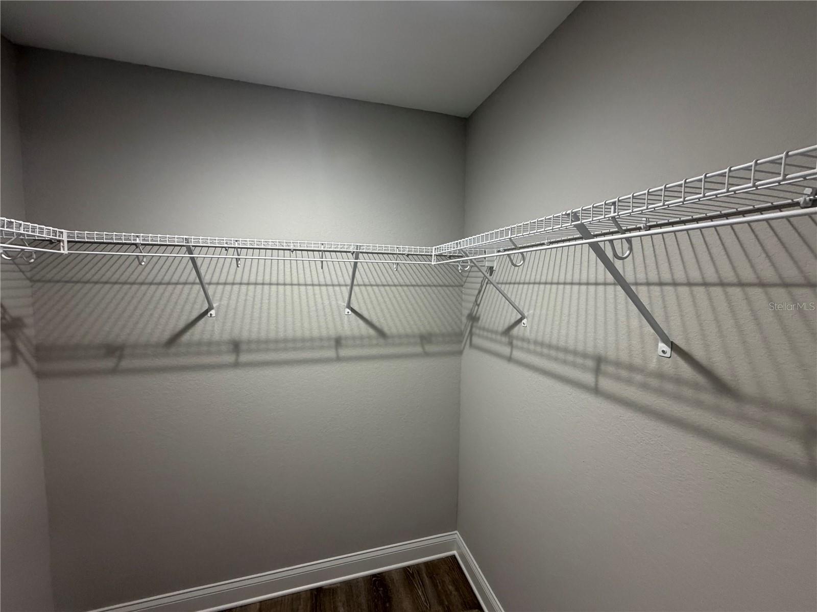Primary closet