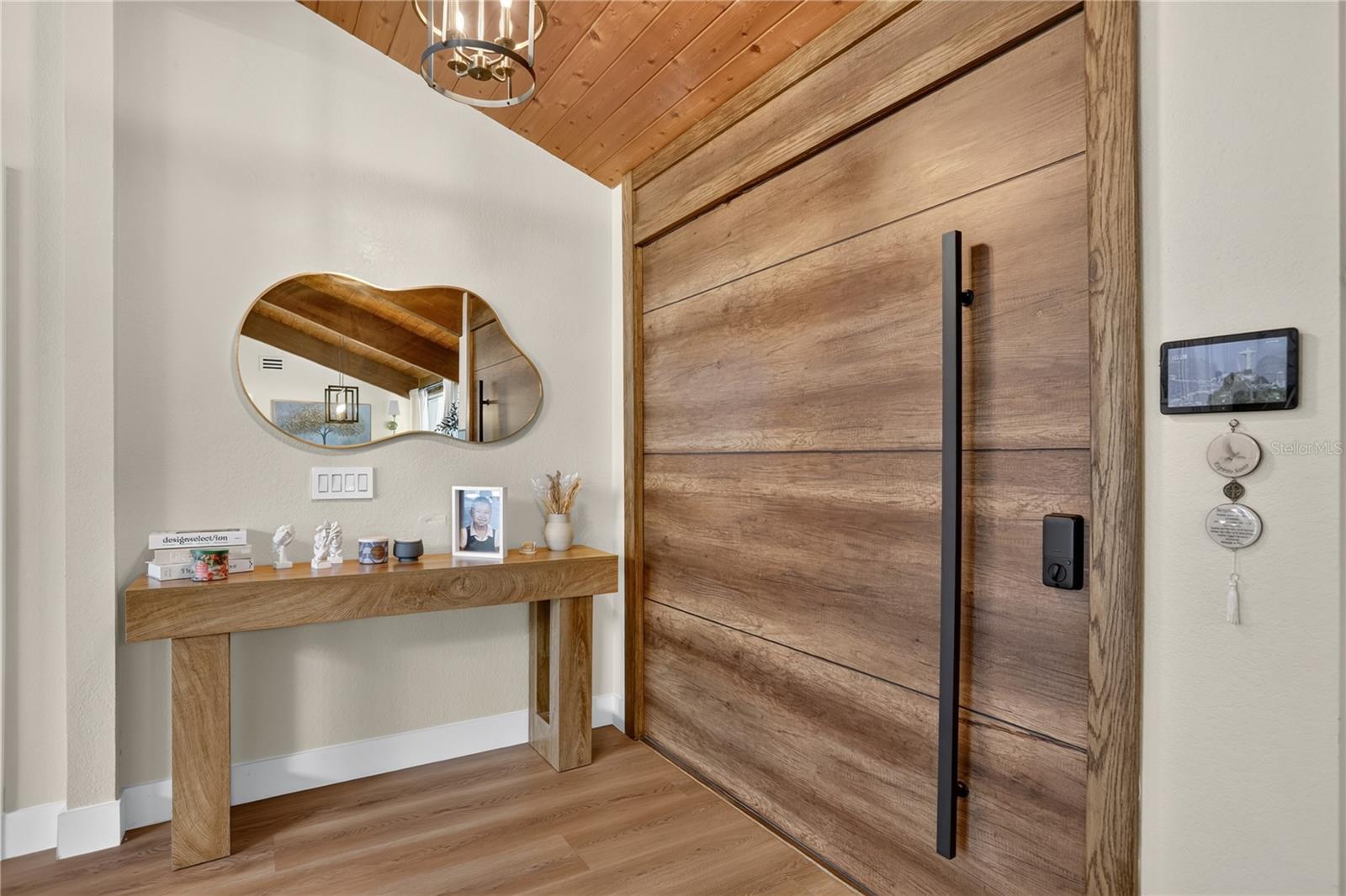 Large Pivot Front Door