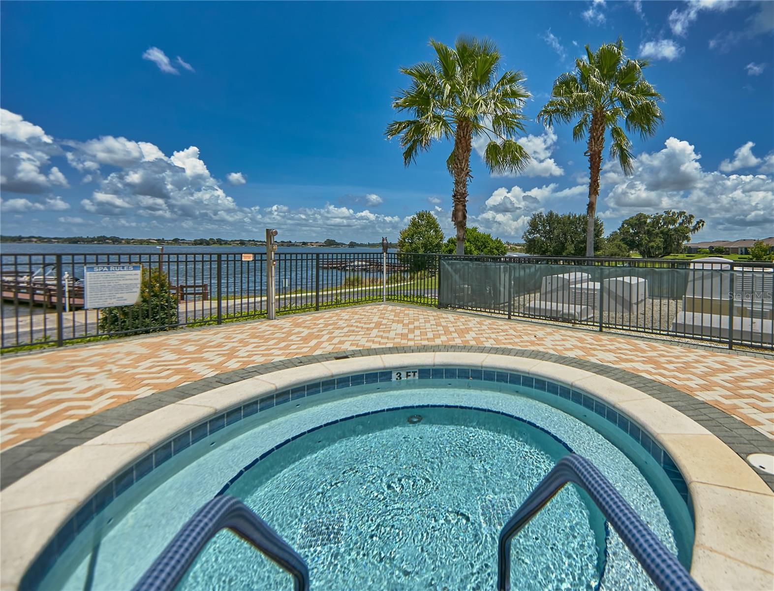 Views of Lake Ruby from the Community Spa