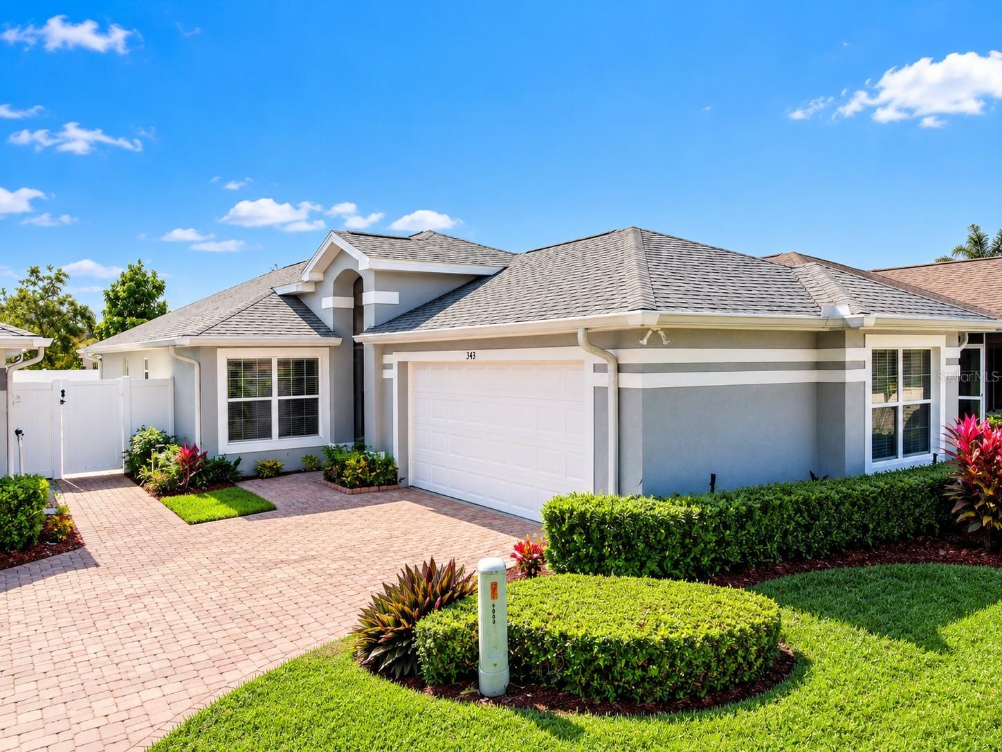 Paved Driveway & Walkway
