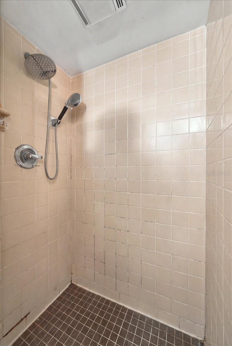 Guesthouse step-in shower
