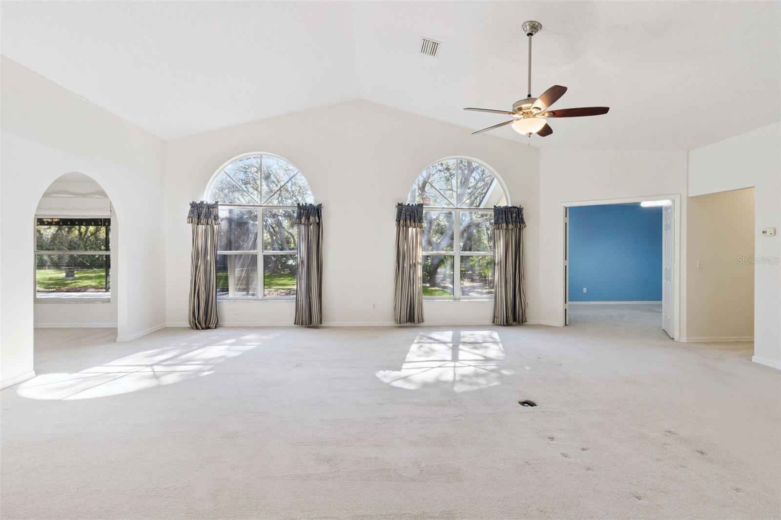 Large Arched Windows