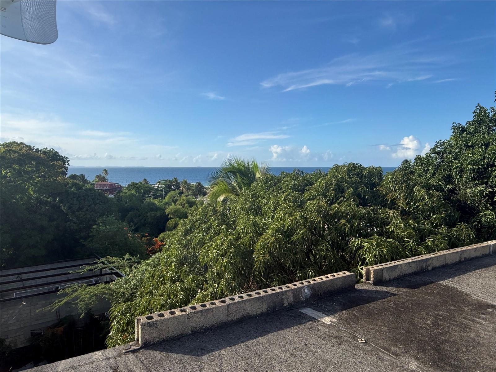 Water views from Rooftop.
