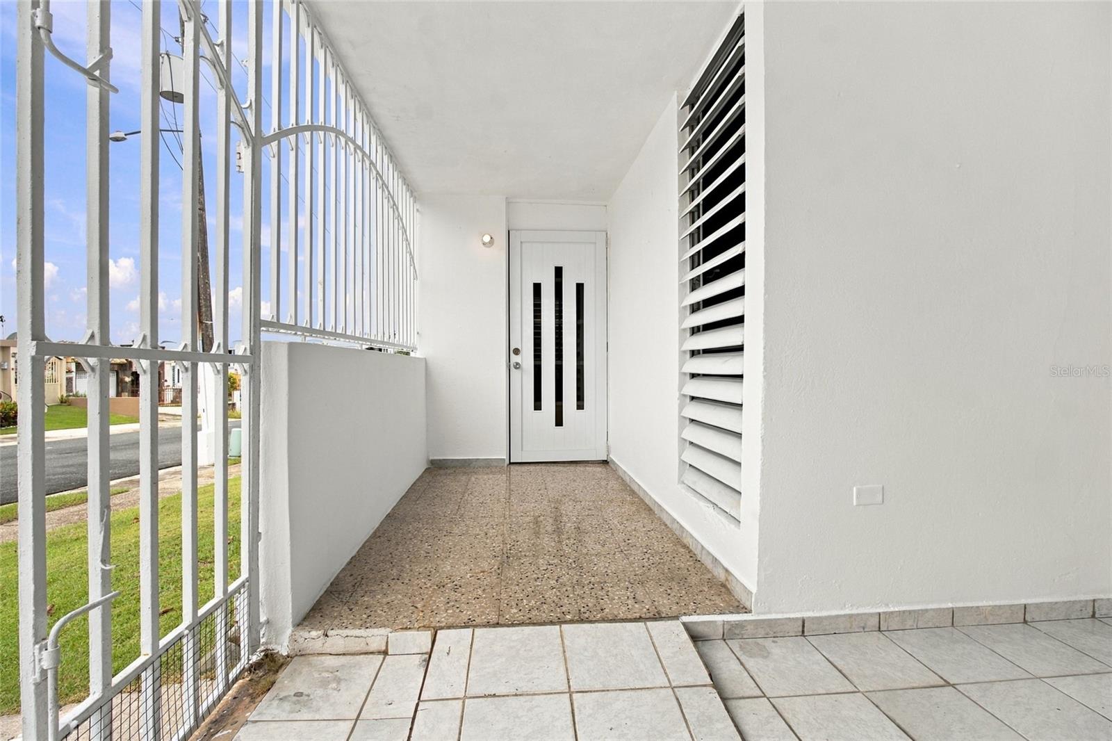 Covered Balcony