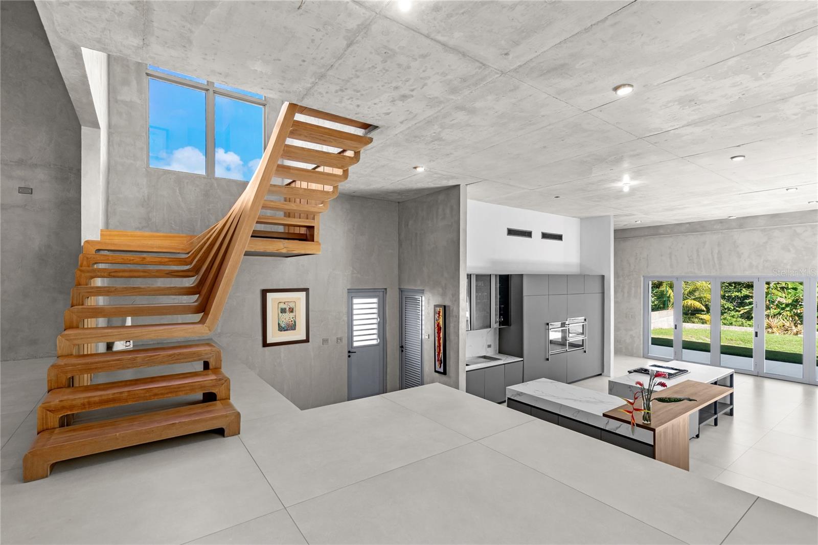Architectural Staircase - Actual Photograph