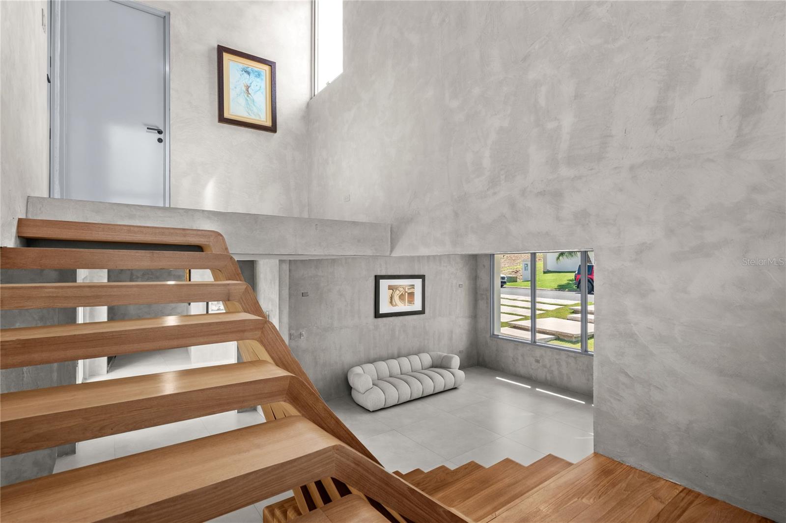 Architectural Staircase - Actual Photograph
