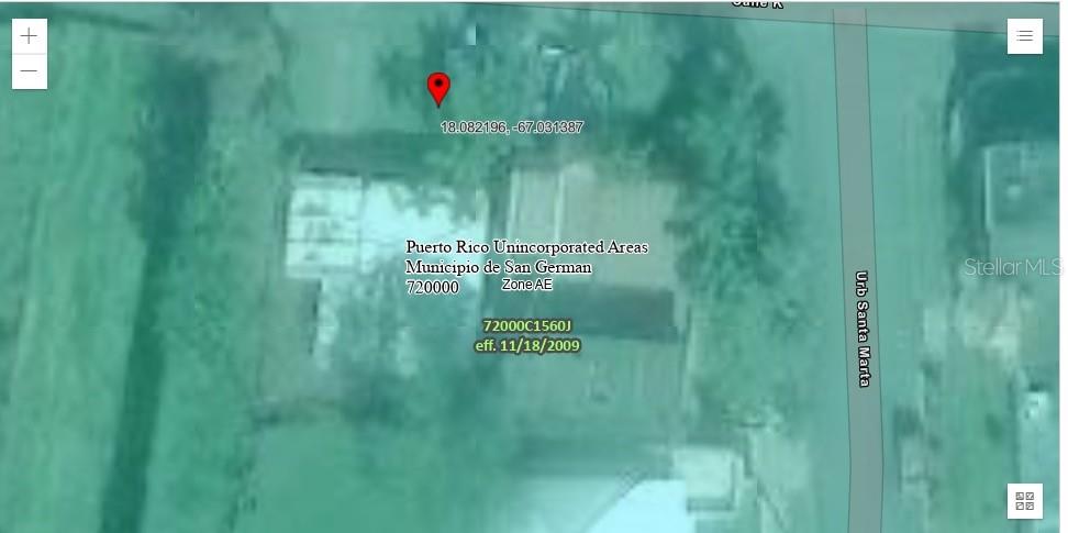 AE ZONE CODE MAP ( Flood Insurance is required in order to have a loan )