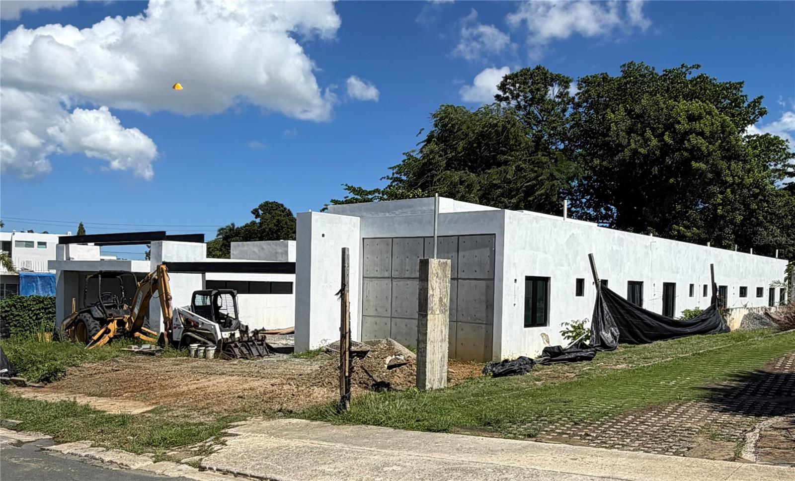 Current exterior front view, under construction Current exterior front view, under construction