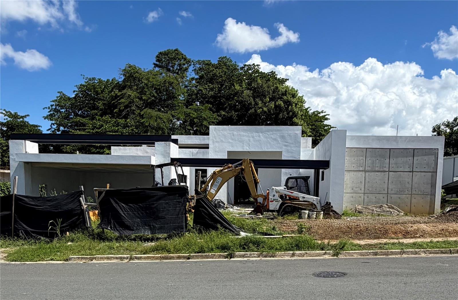 Current exterior front view, under construction Current exterior front view, under construction