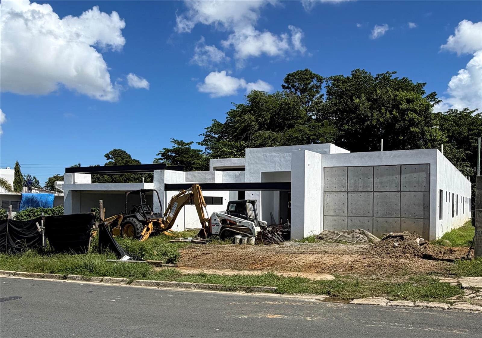 Current exterior front view, under construction Current exterior front view, under construction